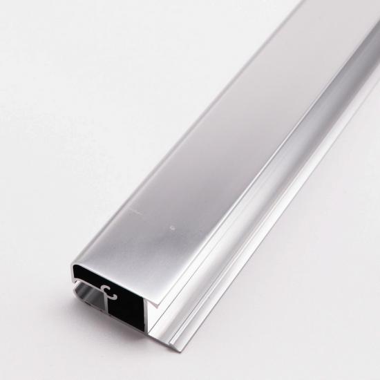 Tubos redondos negros anodizados, accesorios de tubería de aluminio, venta al por mayor