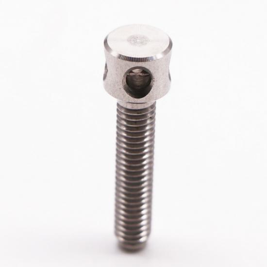 Componente de tornillo de acero inoxidable mecanizado CNC OEM