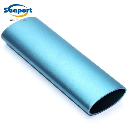Diseño de extrusión de aluminio anodizado colorido de múltiples formas