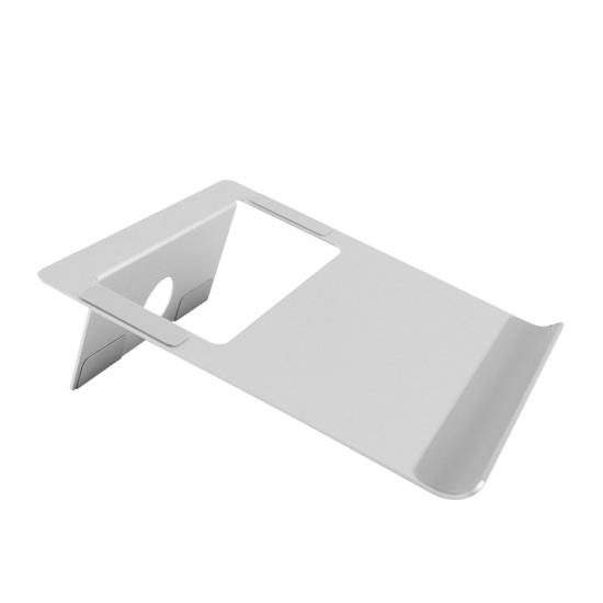 Soporte de aluminio para portátil universal, portátil y sencillo, protege la columna cervical. Precio.