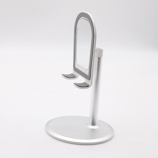 Soporte para teléfono móvil portátil, ajustable y giratorio de 360 grados, de aleación de aluminio, de fábrica.